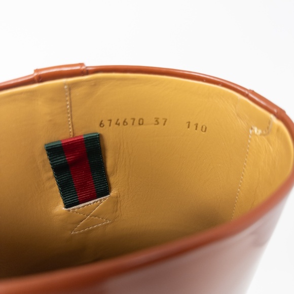 Gucci Zelda Horsebit Double G Harness Riding Jumping Boots GG Womens 37 EU 7 US - Picture 5 of 14